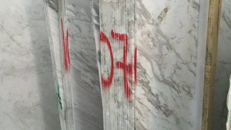 旧石材局部翻新修补步骤